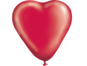 Шар латекс Сердце 25"/Gm 015 пастель Красное Италия