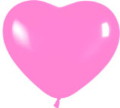 Шар латекс Сердце 12''/Sp пастель Розовый (50шт)