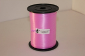 Лента бобина 5ммх500м однотонная Розовая яркая