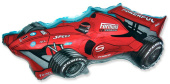 Шар фольга фигура Машина Формула 1 Красная 39" 63л Fm
