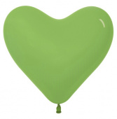 Шар латекс Сердце 6"/Sp пастель 031 Зеленый Светло (100шт) Колумбия