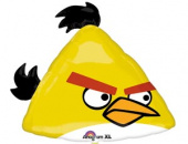 Шар фольга фигура Angry Birds Желтая 60л An