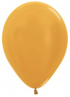 Шар латекс 12"/Sp металлик 569 Gold Y (100шт) Колумбия /BR Шар латекс 12"/Sp металлик 569 Gold Y (100шт) Колумбия /BR