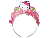 Корона ободок пластик Hello Kitty Цветы