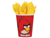 Стаканы бумага Angry Birds (уп8)