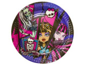 Тарелки бумага Monster High уп8