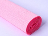 Бумага гофрированная 50х240см Светло розовая