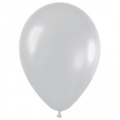 Шар латекс 12"/Sp перламутр 481 Серебро Silver (100шт) Шар латекс 12"/Sp перламутр 481 Серебро Silver (100шт)