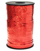 Лента бобина 5ммх250м голография Красный