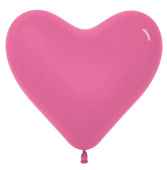 Шар латекс Сердце 12''/Sp пастель 009 Розовое (50/100шт)