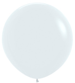 Шар латекс 36"/Sp пастель 005 Белый White