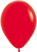 Шар латекс 10"/Sp пастель 015 Красный Red (100шт)