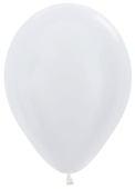 Шар латекс 12"/Sp перламутр 406 Pearl жемчужный (100шт) Шар латекс 12"/Sp перламутр 406 Pearl жемчужный (100шт)