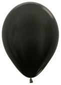 Шар латекс 12"/Sp металлик 580 Черный Black (100шт) Шар латекс 12"/Sp металлик 580 Черный Black (100шт)