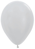 Шар латекс 12"/Sp перламутр 481 Серебро Silver (100шт) Шар латекс 12"/Sp перламутр 481 Серебро Silver (100шт)