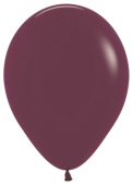Шар латекс 5''/Sp пастель 018 Бордовый Burgundy 100шт