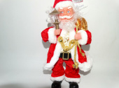 Дед Мороз с подарками 34см
