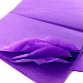 Бумага тишью Фиолетовая лист 50х50см (10уп)