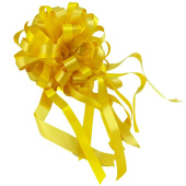 Бант шар 110мм пастель Комбо Песочный с желтым