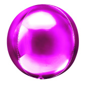 Шар Сфера 3D Bubble Бабблс 20'' металлик Фуксия FL