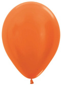 Шар латекс 10"/Sp металлик 561 Оранжевый Orange (100шт)
