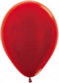 Шар латекс 5''/Sp металлик 515 Красный Red 100шт