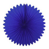 Украшение декор бумага Фант-диск 50см синий