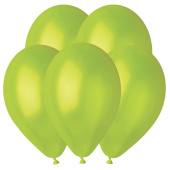 Шар латекс 12" G110/67 металлик Light Green (100шт) Италия Шар латекс 12" G110/67 металлик Light Green (100шт) Италия