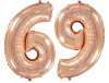 Шар фольга Цифра 40"/Fm Розовое Золото Rose Gold "6/9" (132л) /новинка Шар фольга Цифра 40"/Fm Розовое Золото Rose Gold "6/9" (132л) /новинка