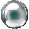 Шар фольга Сфера 3D 16" Серебро Silver Orbz (уп3) США /BR Шар фольга Сфера 3D 16" Серебро Silver Orbz (уп3) США /BR