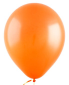 Шар латекс 5''/ВС пастель Оранжевый Orange 100шт