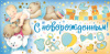 С Новорожденным (конверт для денег) С Новорожденным (конверт для денег)