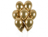 Шар латекс 13"/Gm G120/88 хром Золото Shiny Gold (50шт) Италия 1102-17052 Шар латекс 13"/Gm G120/88 хром Золото Shiny Gold (50шт) Италия 1102-17052