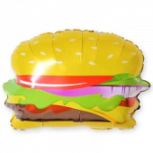 Шар фольга мини Гамбургер Fm
