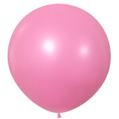 Шар латекс 36"/ВП пастель Розовый Pink (10шт) 