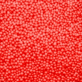 Шарики пенопласт Красный 2-4мм 500мл