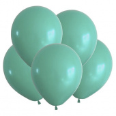 Шар латекс 12"/ВП пастель Мятный Tiffany (100шт) Китай /BR Шар латекс 12"/ВП пастель Мятный Tiffany (100шт) Китай /BR