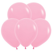 Шар латекс 5''/ВС пастель Розовый Bubble gum 100шт