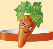 Ободок бумага Морковь