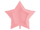 Шар фольга без рисунка 36'' звезда пастель Розовая Pink GR