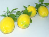 Гирлянда пластик Лимон