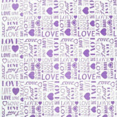 Бумага Крафт 78гр 0,7х8,5м LOVE фиолетовый белый /новинка Бумага Крафт 78гр 0,7х8,5м LOVE фиолетовый белый /новинка