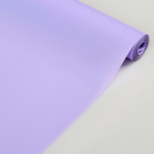 Бумага Пленка рулон 60смх10м матовая Светло фиолетовый 200г