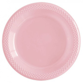 Тарелки пластик 150мм Делюкс розовые уп10