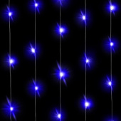Гирлянда светодиодная нить 300см 30 Led голубого свечения