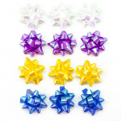 Бант Звезда 5см ассорти Перламутр (25шт) 17817/Colourful Ribbon банты Бант Звезда 5см ассорти Перламутр (25шт) 17817/Colourful Ribbon банты