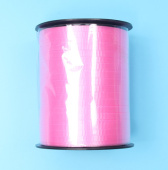 Лента бобина 5ммх500м однотонная Розовая