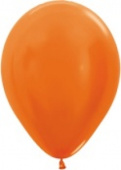 Шар латекс 5''/Sp металлик 561 Оранжевый Orange 100шт