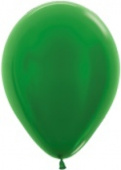 Шар латекс 5''/Sp металлик 530 Зеленый Green 100шт
