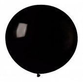 Шар латекс 31"/Gm G30/14 пастель Черный Black